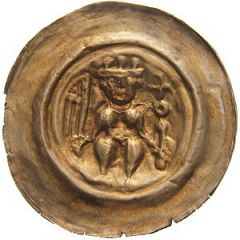 Denier Bracteate - Wenceslaus I large