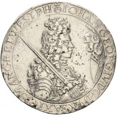 2 Thalers - John George IV