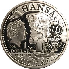 1 Dollar - Elizabeth II Szczecin