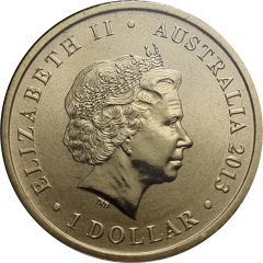 1 Dollar - Elizabeth II 4th Portrait - Bush Babies - Kookaburra