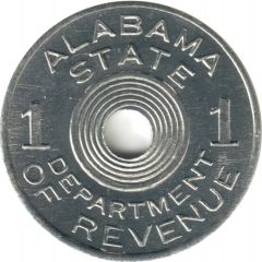 1 Mill - Sales Tax Token Alabama