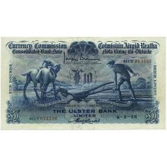 10 Pounds Ulster Bank