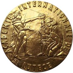 Medal - Académie Internationale de Lutèce Paris