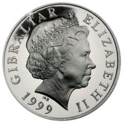 5 Pounds - Elizabeth II Mediterranean Rowing Club, Silver Proof