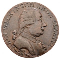 1/2 Penny Warwickshire – Wilkinson / Mining