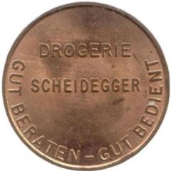 Drogerie Scheidegger copper