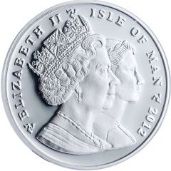1 Crown - Elizabeth II Manx Cat, Silver Proof