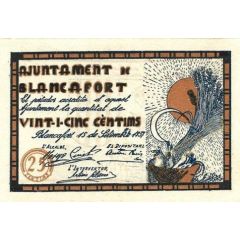 25 Céntimos Blancafort