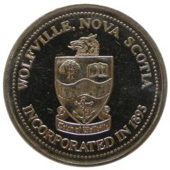 Medal - Randall House Museum Wolfville, Nova Scotia