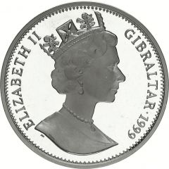 1 Crown - Elizabeth II Barbarossa, Silver Proof Issue