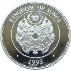1 Pa`anga - Tāufaʻahau Tupou IV Coronation Jubilee