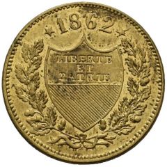 Shooting Society United Arms of the Coast Rolle, brass