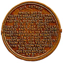 Medallion - The Lord’s Prayer