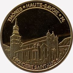Jeton touristique - Fonderie Saint Luc - Haute-Savoie - Thônes - Capitale des Aravis