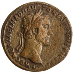 Sestertius - Antoninus Pius TR POT XV COS IIII S C, Victory