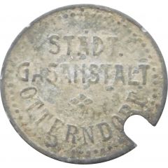 Gas münze - Stadt Gasanstalt Otterndorf