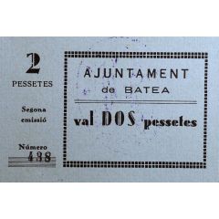 2 Pesetas Batea
