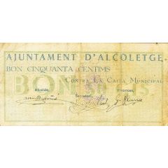 50 Céntimos Alcoletge