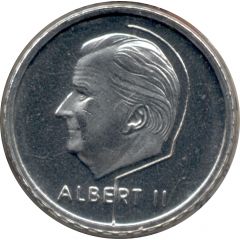 50 Francs - Albert II French text
