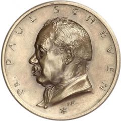 Medal - Death of Dr. Paul Scheven