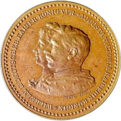 Medal - Visit of the imperial couple in Strassburg and Metz