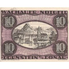 10 Heller Durnstein an der Donau