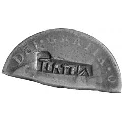 4 Shillings 11/2 Pence Type IV countermark