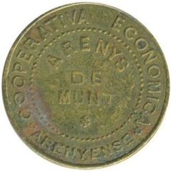 10 Centimos - Cooperativa Económica Arenyense