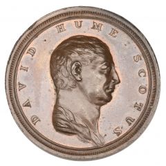 Medal - George III David Hume