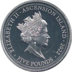 5 Pounds - Elizabeth II Platinum Jubilee