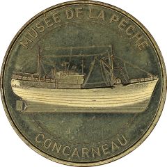 Monnaie de Paris Tourist Token - Concarneau Musée de la Pêche