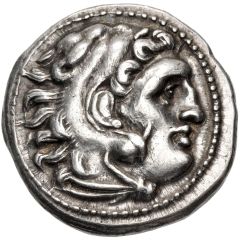 Drachm - Lysimachus In the name of Alexander III; Lampsacus