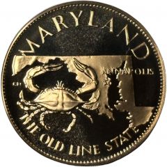 Medal - States of the Union Maryland