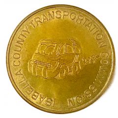 Token - Isabella County Transportation Commission Mount Pleasant, Michigan