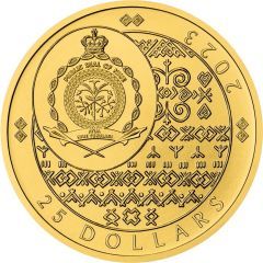 25 Dollars - Charles III Golden Eagle