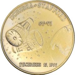 Medal - Space Project Gemini VI