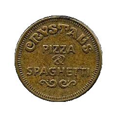 Token - Crystal`s Pizza and Spaghetti