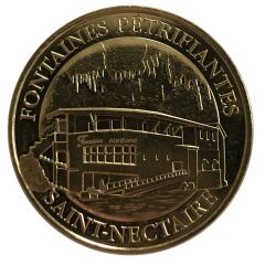 Monnaie de Paris Tourist Token - Saint-Nectaire Fontaines Pétrifiantes