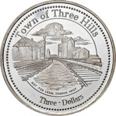 3 Dollars - Three Hills, Alberta