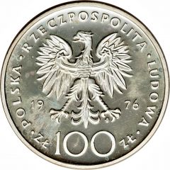 100 Zlotys Kazimierz Pułaski