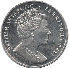 2 Pounds - Elizabeth II Southern right whale