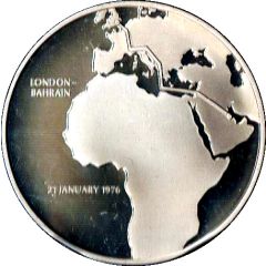 Medal - Day of the Concorde London - Bahrain