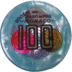 100 francs - Casino de Monte-Carlo
