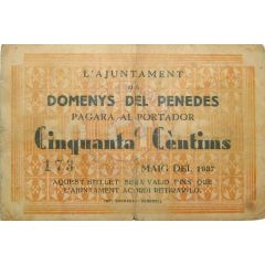 50 Céntimos Domenys del Penedès