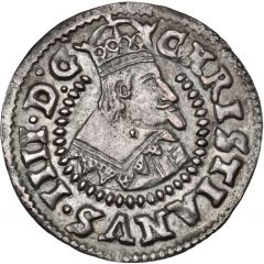 1⁄16 Reichs Thaler - Christian IV Legend type II, bust type I