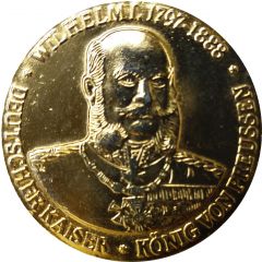 Token - Dreikaiserjahr 1888 Wilhelm I