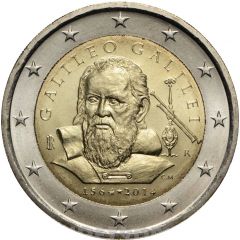 2 Euros Galileo Galilei