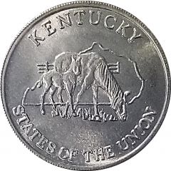 Token - Shell’s States of the Union Coin Game, Version 2 Kentucky / Maryland