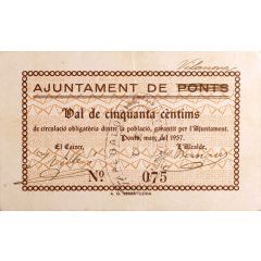 50 Céntimos Vilanova de l`Aguda