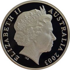20 Cents - Elizabeth II 4th Portrait - Volunteers - Fine Silver Proof